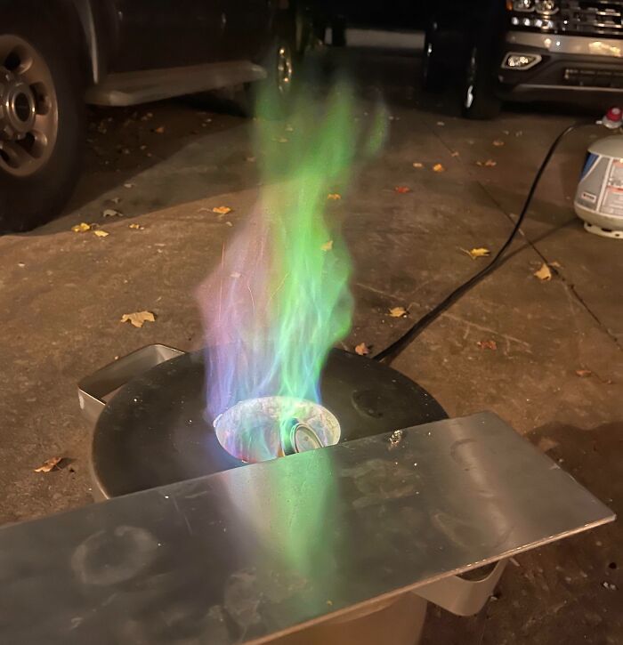 My Melting Furnace Flame Looked Like It Was Cremating A Unicorn