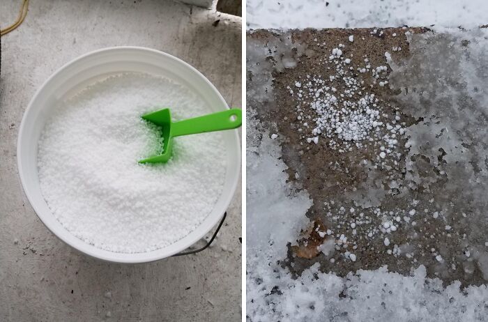 Stop Your Walkway From Turning Into An Ice Rink With Some Sidewalk Salt