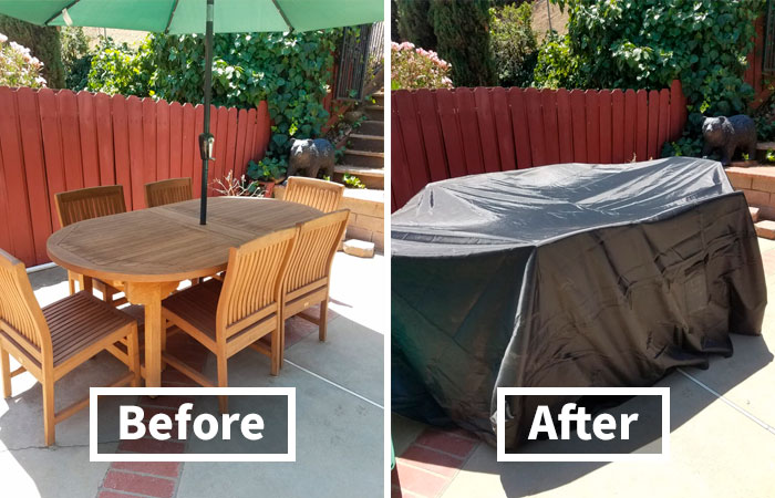 Save Your Patio Furniture From Winter Meltdown With A Heavy-Duty Cover