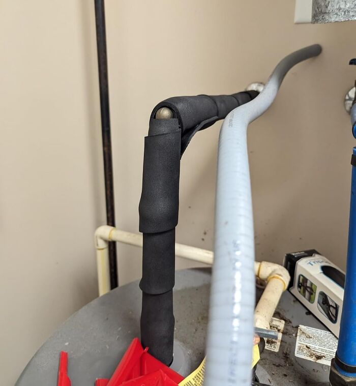 Wrap Those Pipes Up Good With Insulating Tape So They Don’t Turn Into Ice Pops