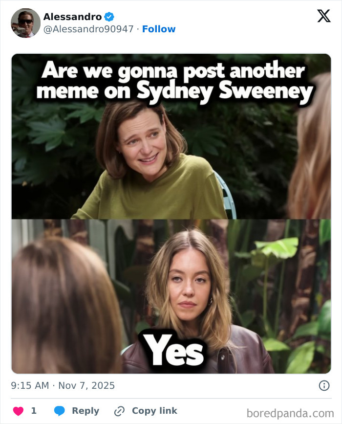 Sydney Sweeney Has Great Memes