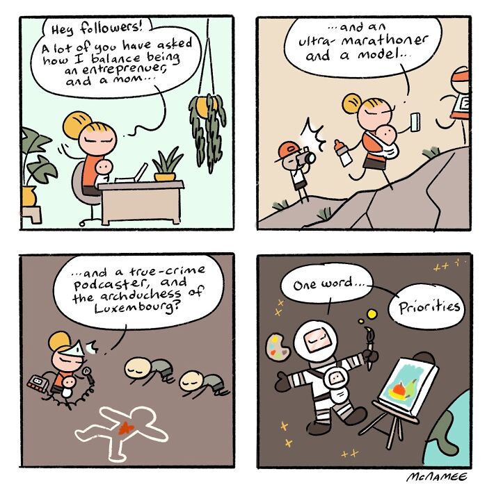 Let's Laugh at These Hilarious One-Panel Comics That Nail Life’s Weird Moments