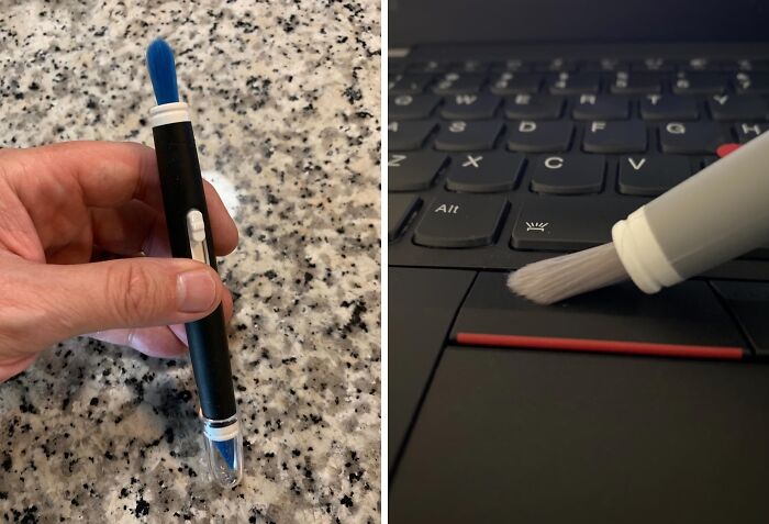 Electronics Cleaning Brush: Kick Keyboard Crumbs And Dust To The Curb