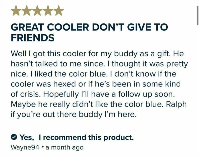 Ralph, Are You There? Because This Review Is Hilarious