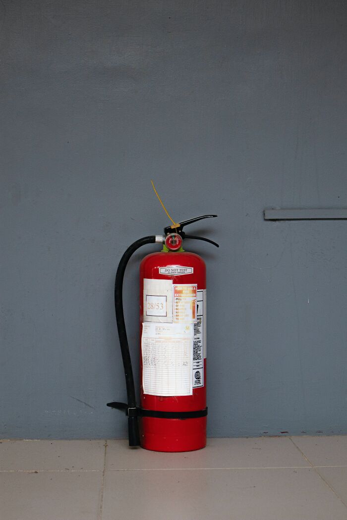 Hide Valuables in an Empty Fire Extinguisher