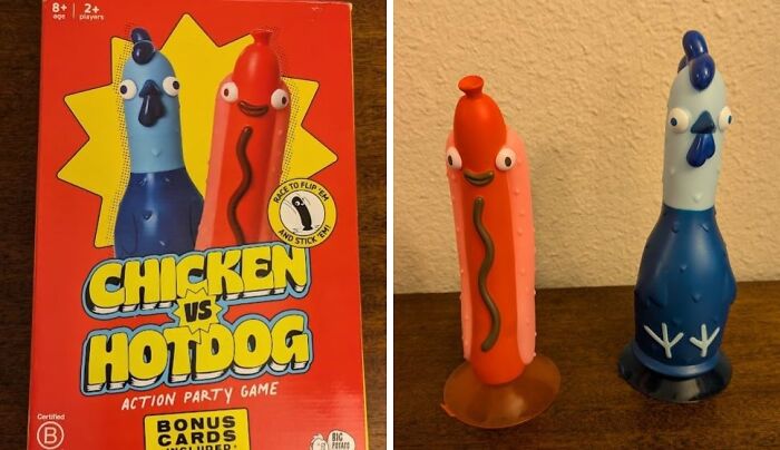 Settle Who’s the Weirdest with Chicken vs. Hotdog