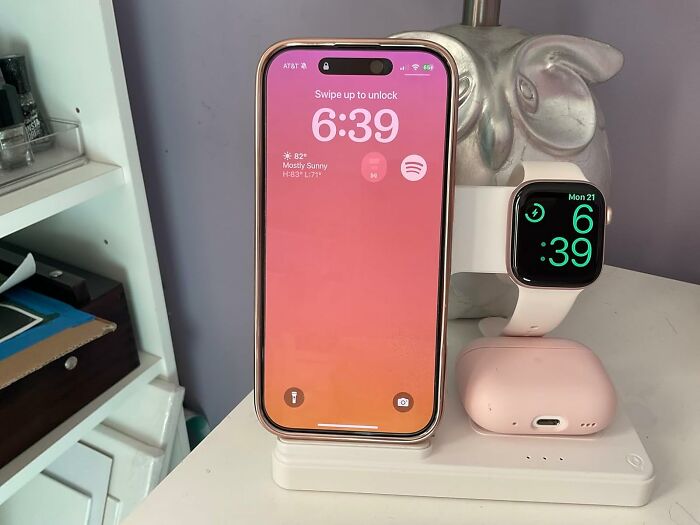 Three’s Company! Charge Your Gadgets at Once with This 3-in-1 Wireless Charging Station