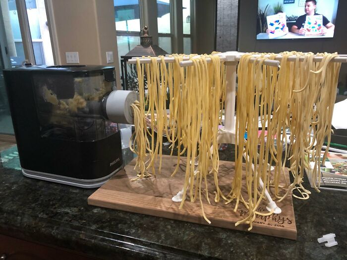 The Secret Life Of Your Pantry Flour Just Got Epic With This Electric Pasta Maker