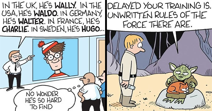 This Artist Drops Your Favorite Characters Into Everyday LOL Moments