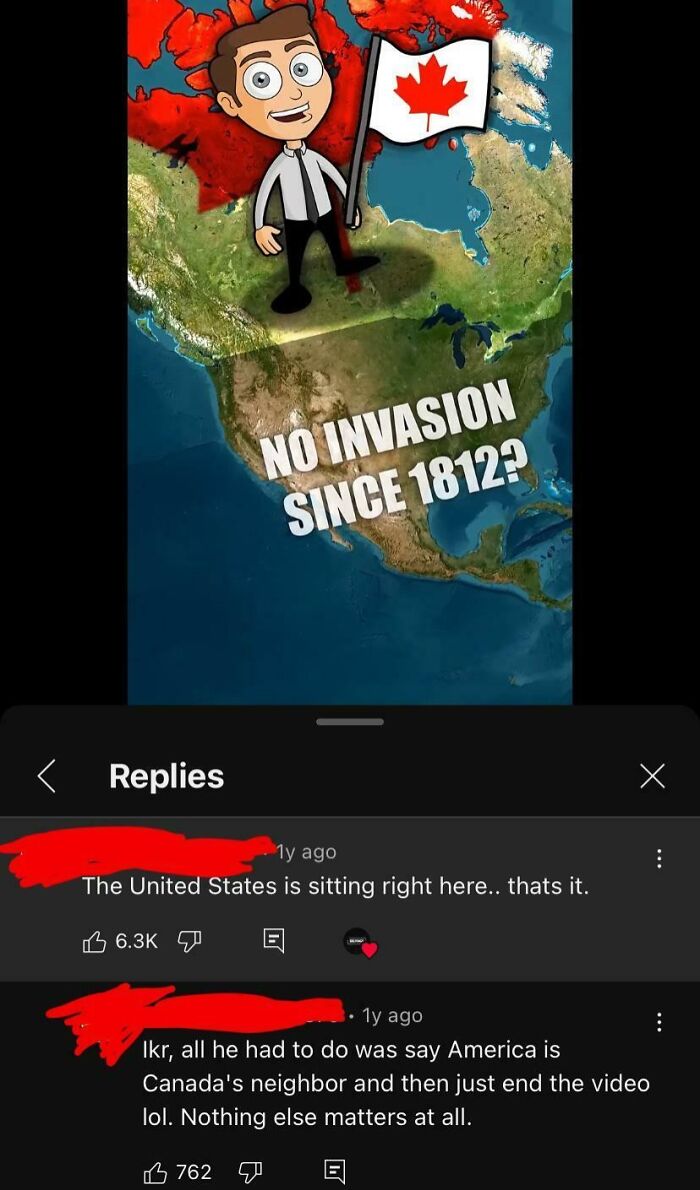 "The United States Is Just Right Here... That’s It"