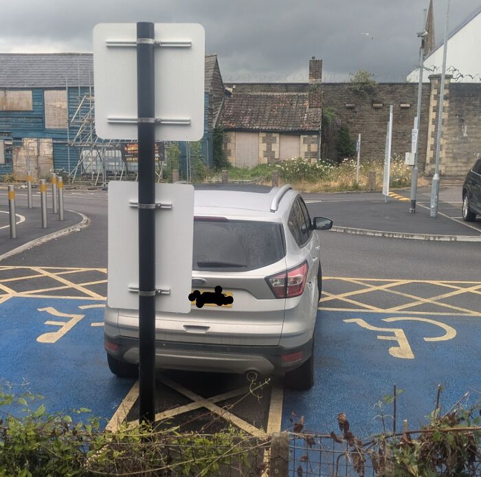 Double Disabled Spot Occupier: Why?