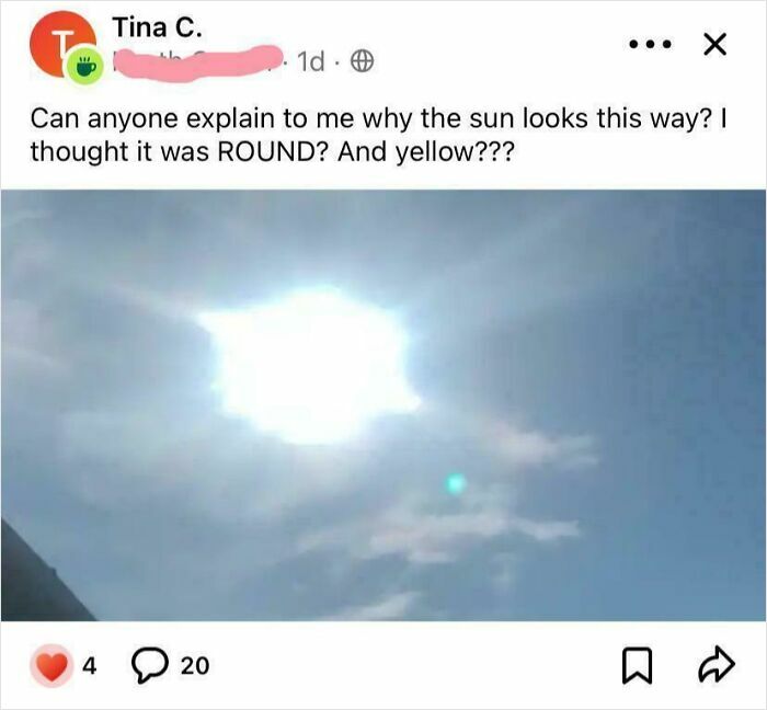 Wait, The Sun Isn't Round and Yellow?