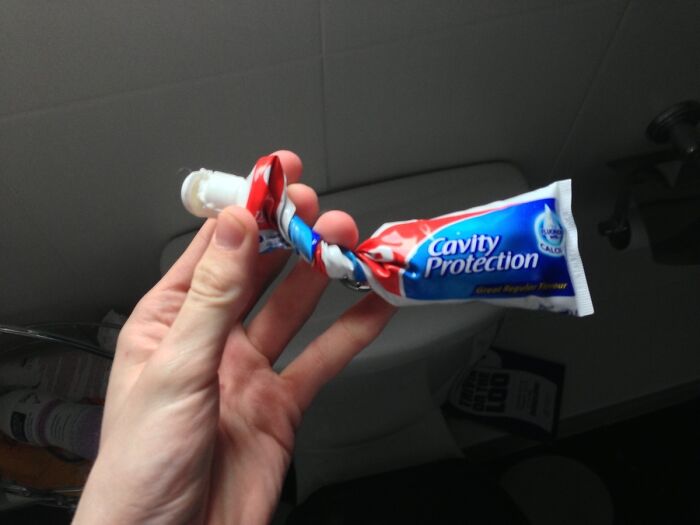 When Your Sister Has Zero Toothpaste Left (And No Common Sense)