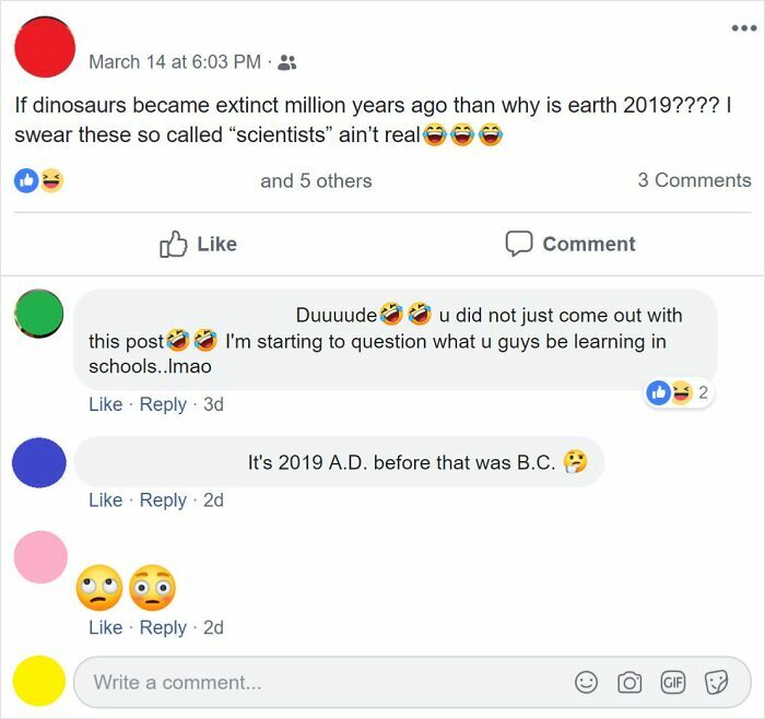 Scrolling Facebook and Thought, Did I Blink and Miss This Logic?