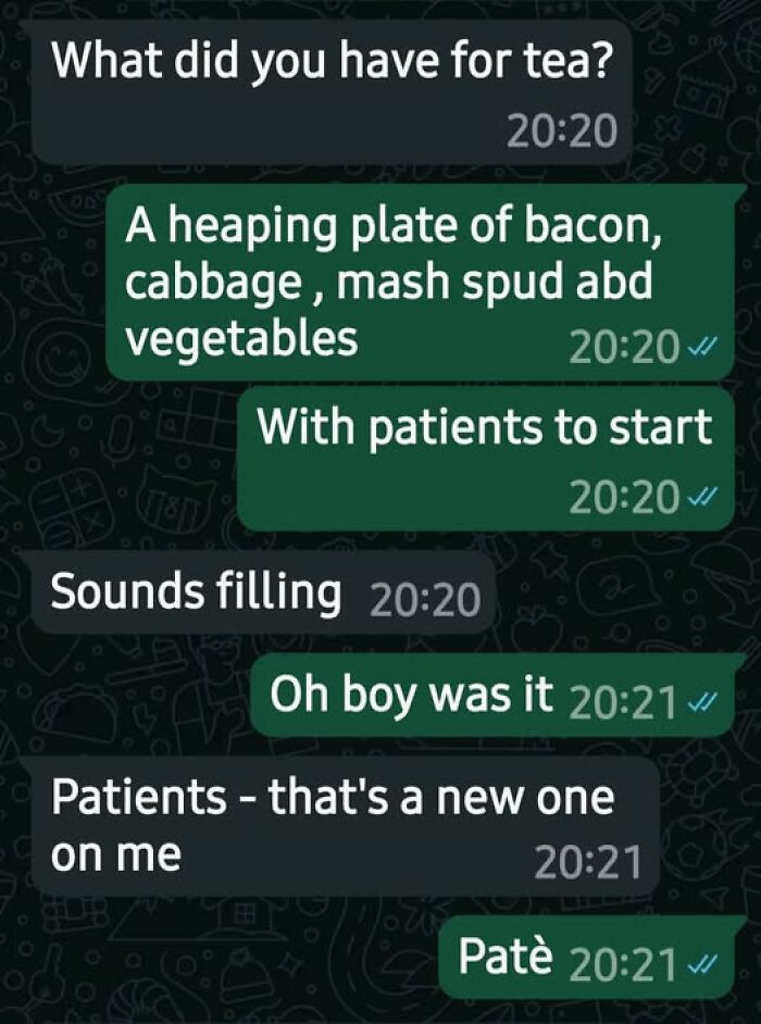 A Conversation Between Me and My Fella Went Wild