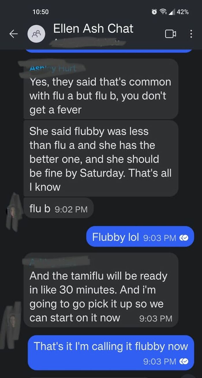 New Name for the Flu Thanks to a Friend’s Update