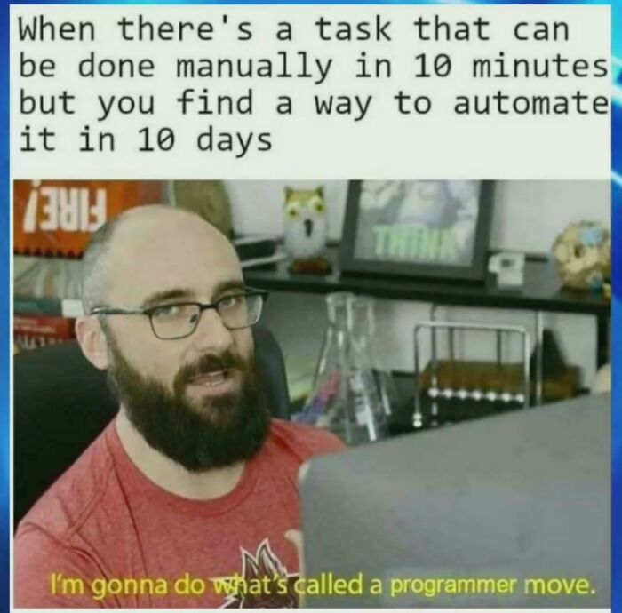 Things Only Real Programmers Do