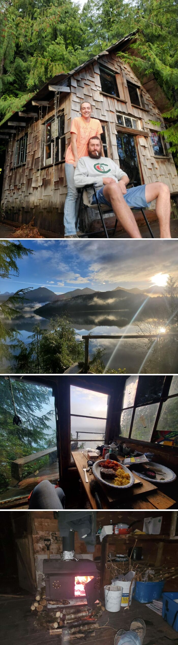 Best Place To Kick Back After A Hectic Week: West Coast Mountain Cabin