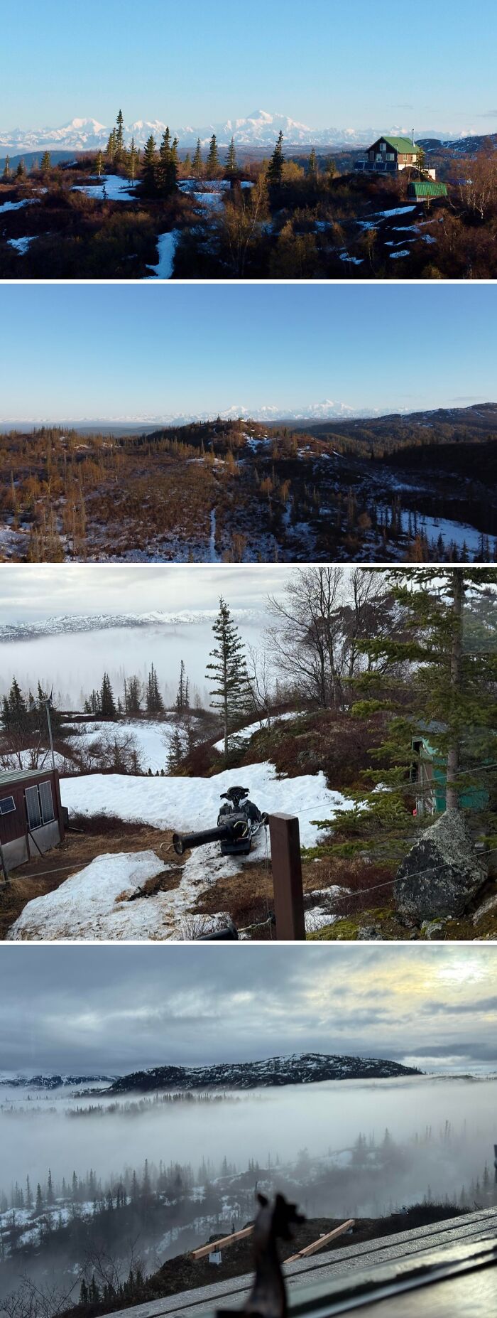 Springtime At My Off-Grid Alaskan Home, Mount Denali Views Included