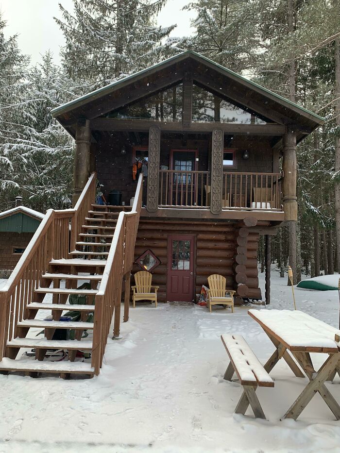 26 Acres & A Cozy Cabin In Wisconsin: Family Goals