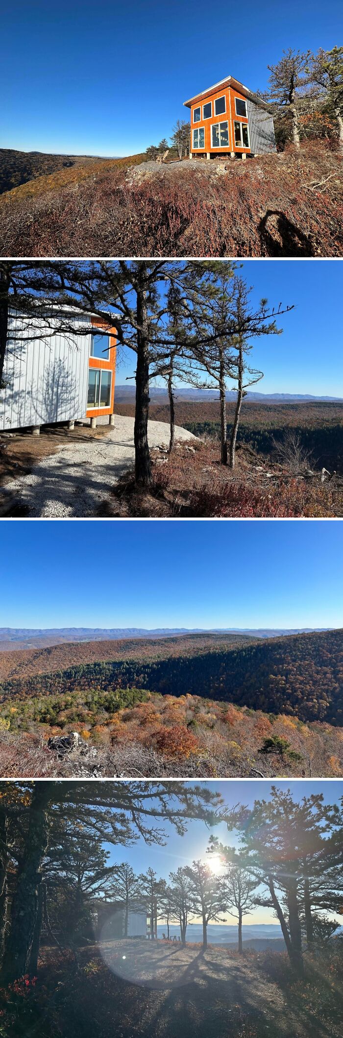 New Off-Grid Mountain Cabin In West Virginia