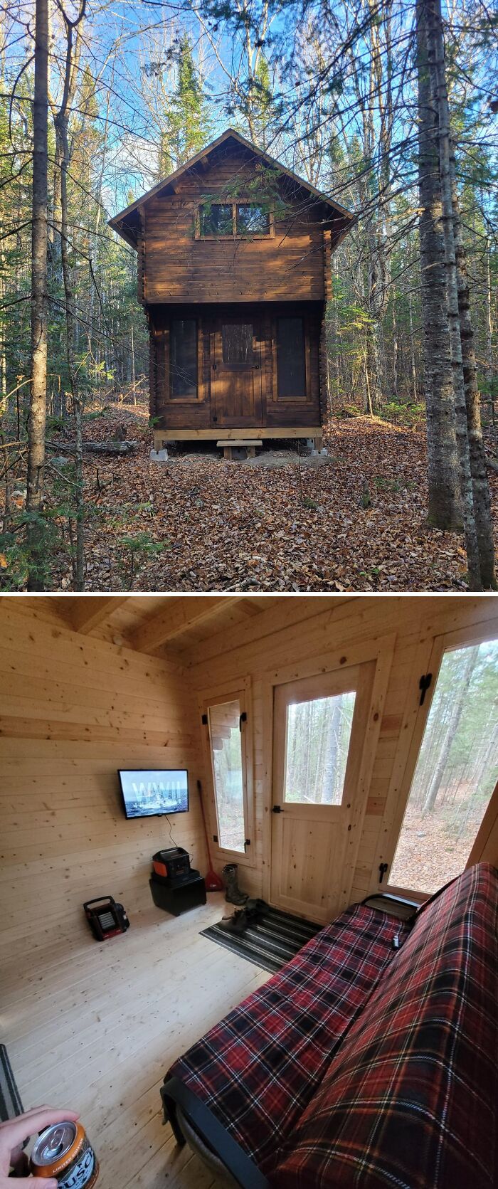 New Brunswick Cabin Build: Broke The Bank But Worth It
