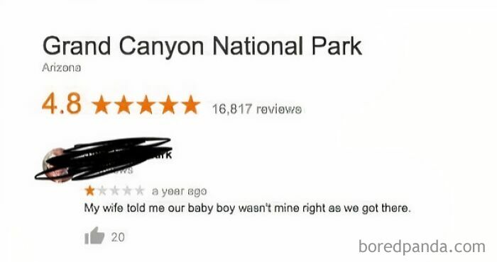 Grand Canyon National Park Gets A Savage Review