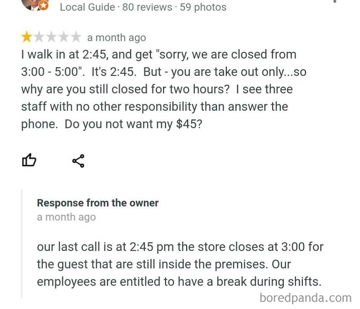 How Dare They Take A Break? Rude!