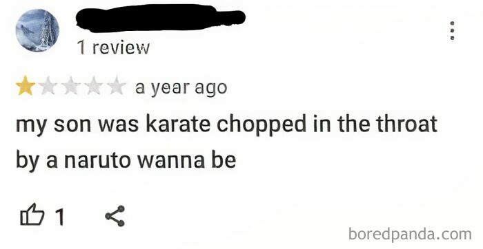My Son Got Karate Chopped By A Naruto Fan?