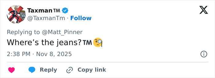 The genes (or should we say jeans?) are definitely in the elevator