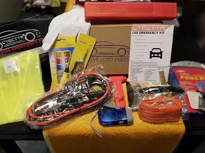 Flat Tire Drama? Nah, This Roadside Emergency Kit Has Your Back