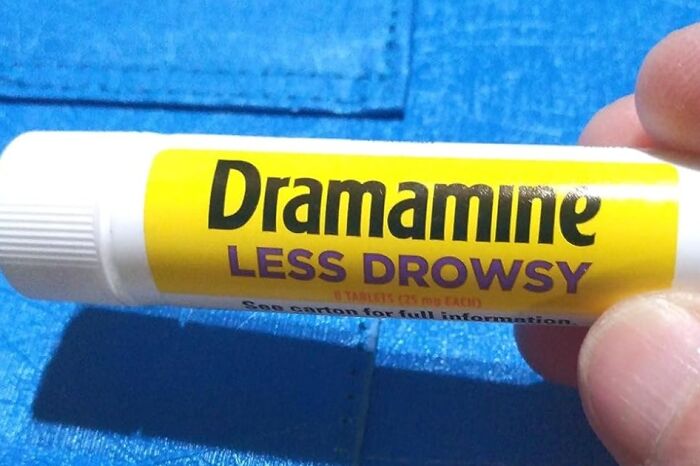 Beat That Backseat Nausea With Dramamine Less Drowsy Tablets