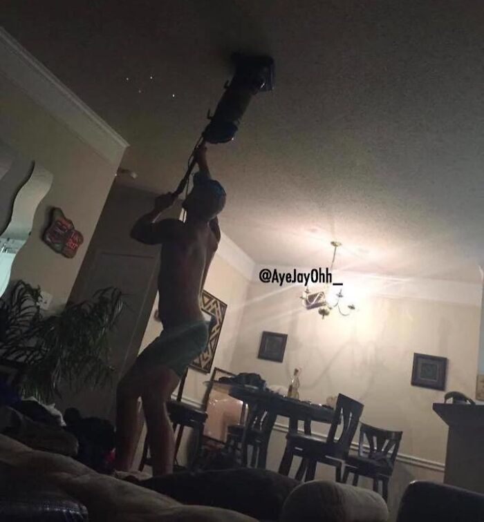 Neighbor Vacuuming At Night? Ceiling Vacuuming Sounds Fair