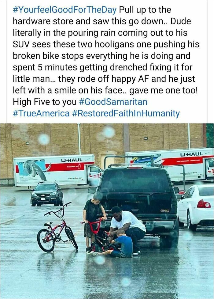His Help Completely Restored My Faith in Humanity