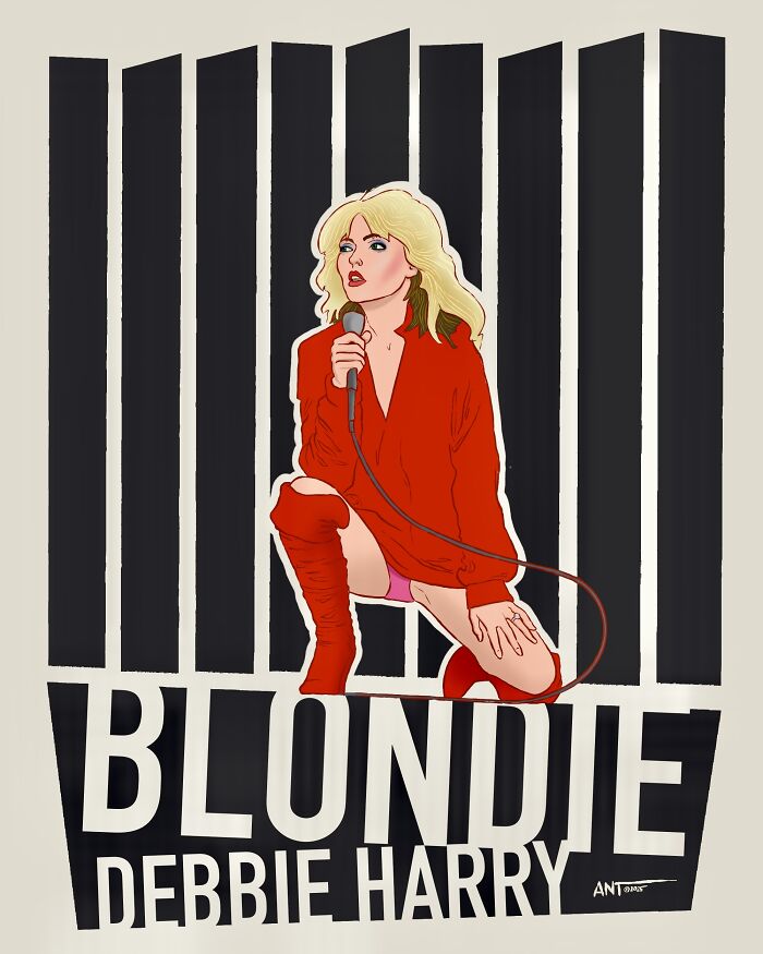 Debbie Harry Doing Her Thing