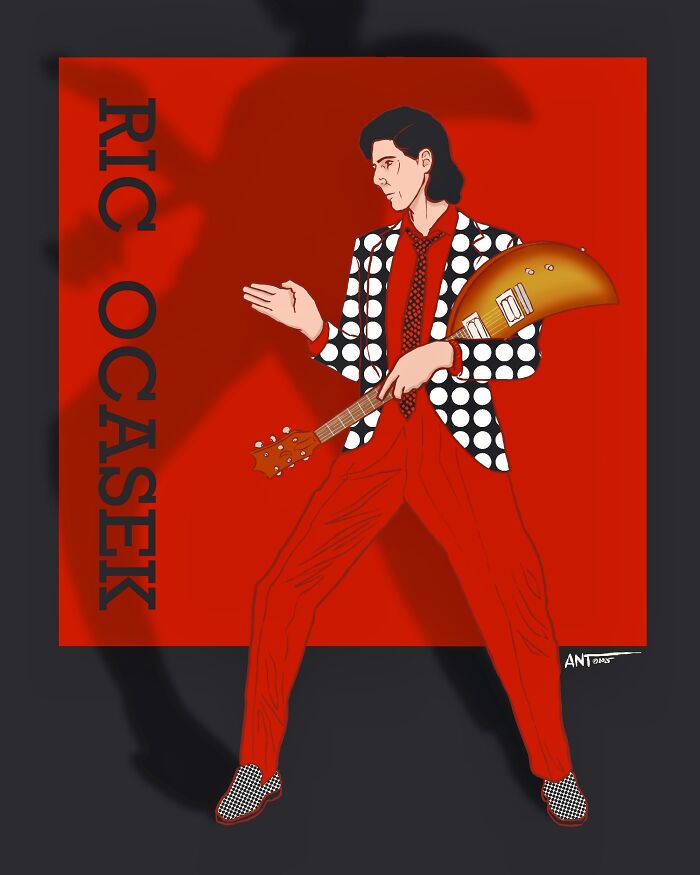 Ric Ocasek’s Rock Star Look