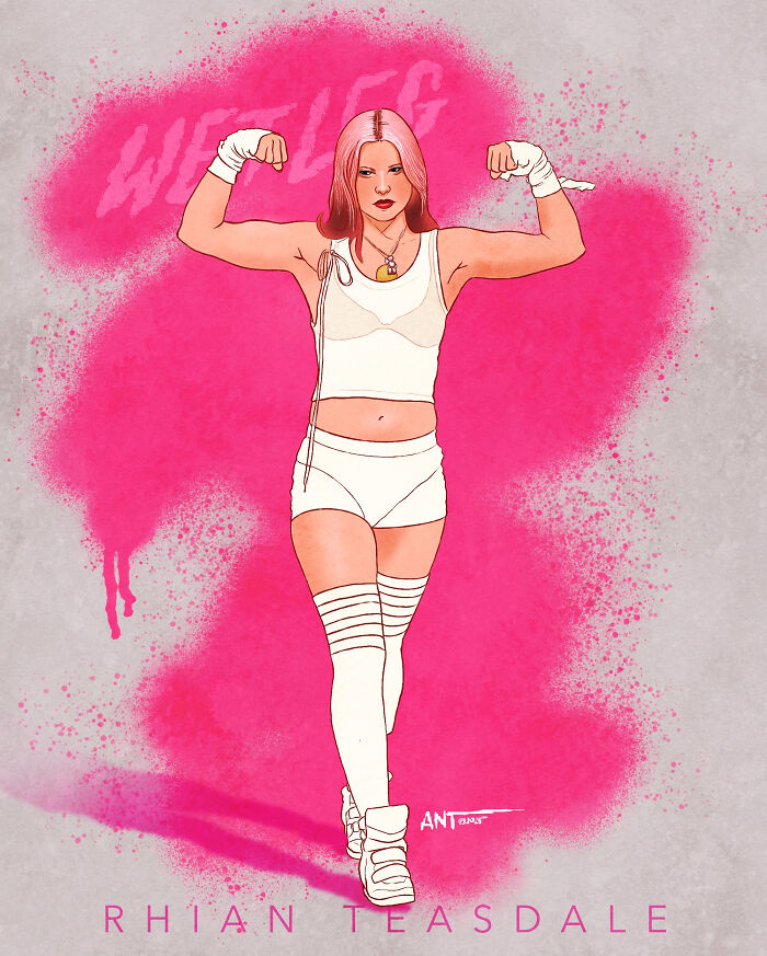 Rhian From Wet Leg’s Groove