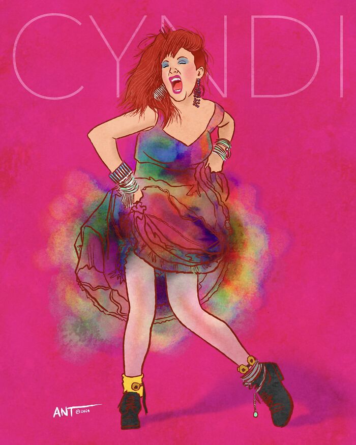 Cyndi Lauper’s Colorful Spirit