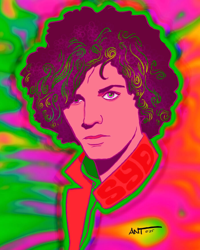 Syd Barrett’s Trippy Look