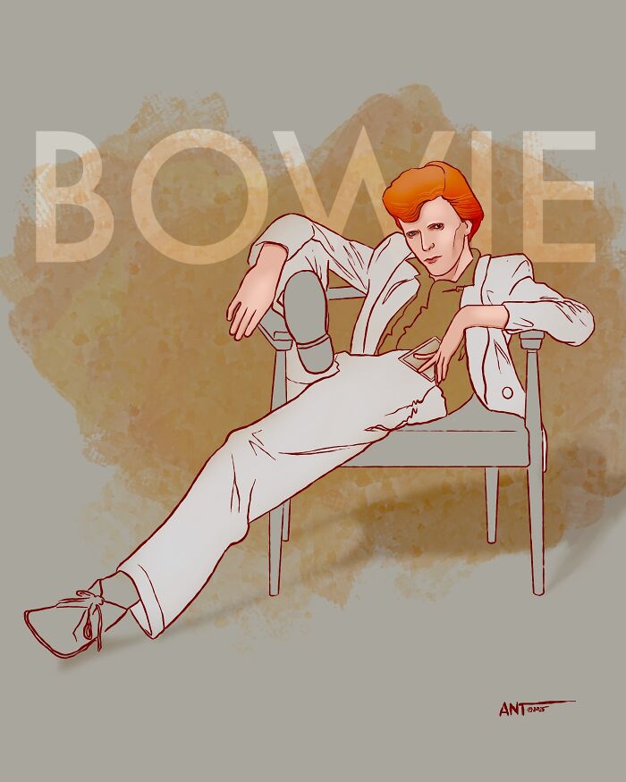 David Bowie’s Spacey Style