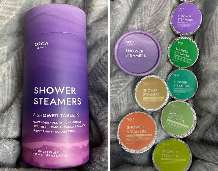 Turn Their Shower Into a Private Steam Room with Aromatherapy Shower Steamers