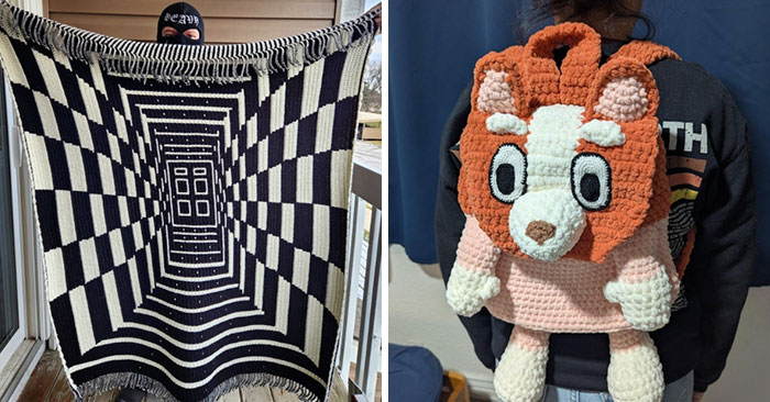 Wait, People Actually Made These Crochet Masterpieces?!