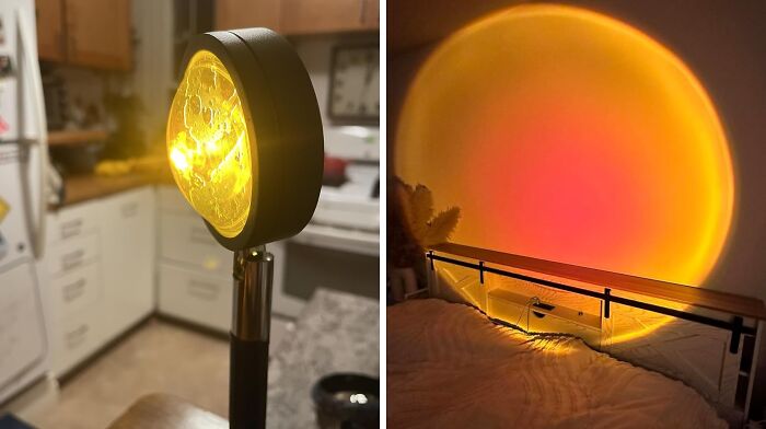 Turn Your Room Into a Sunset Factory with This LED Lamp