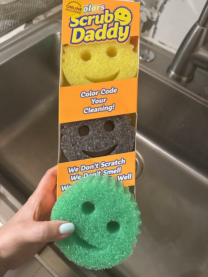 Why Your Kitchen Actually Loves These Scrub Daddy Color Sponges
