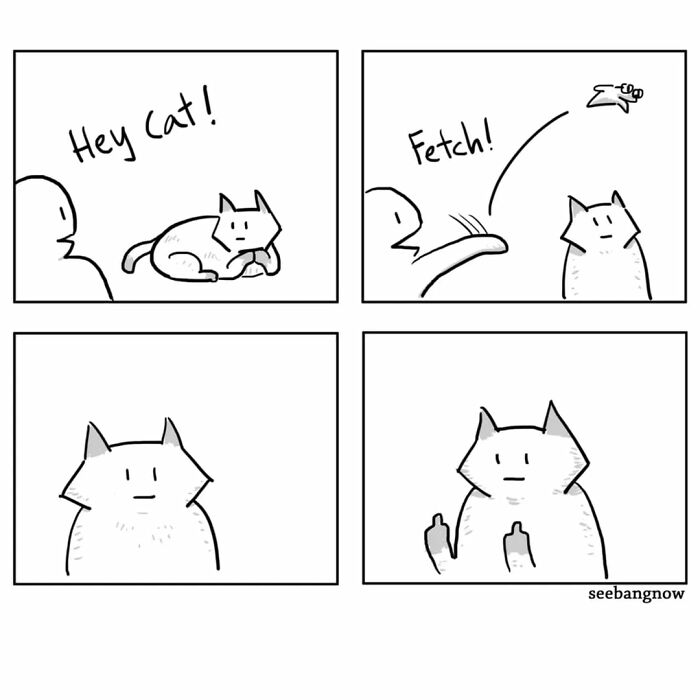 29 Sassy Cat Comics That Will Totally Crack You Up