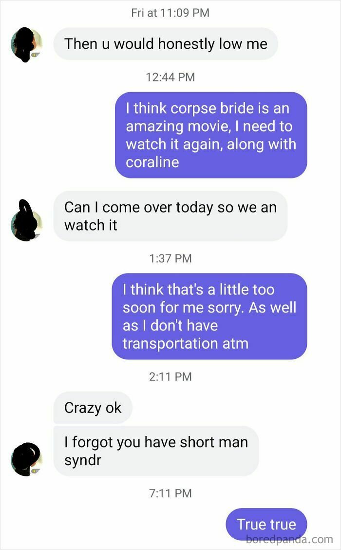 Sorry for Being Short?