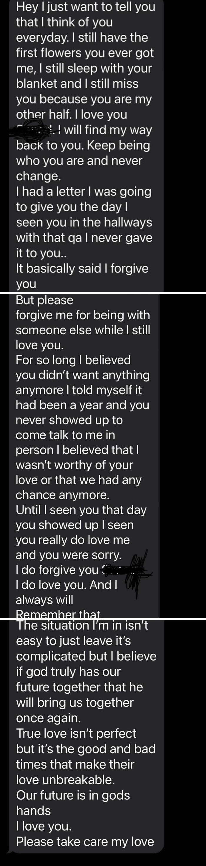 Ex Trying To Come Back Drama