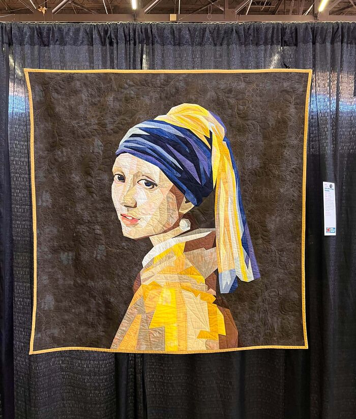 Entered My Quilt In A Show. Didn’t Win Anything, But Proud AF!