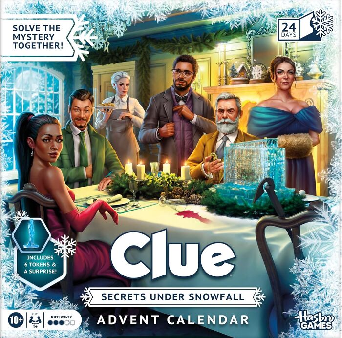 Solve The Mystery Day By Day With The Clue Advent Calendar