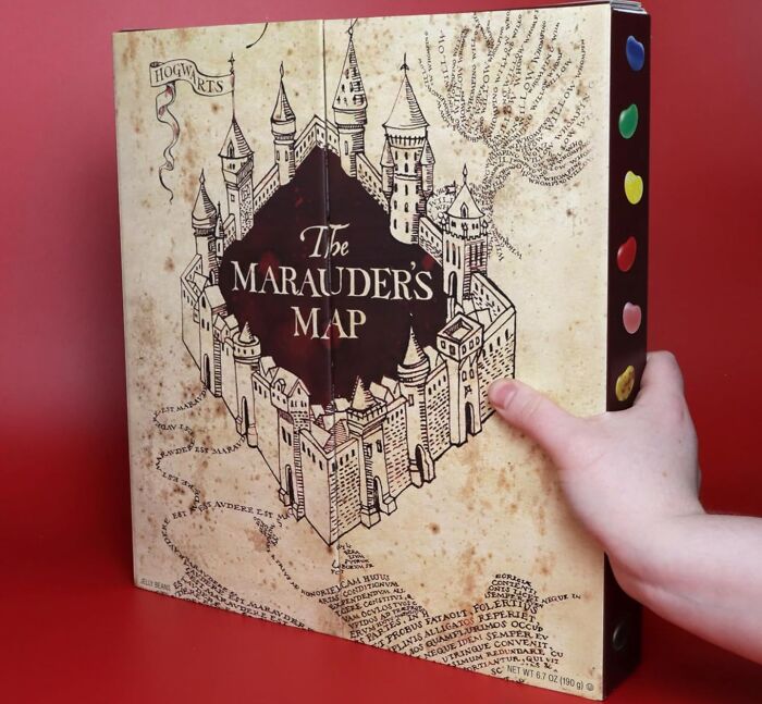 Be A Mischief Maker Daily With The Jelly Belly Harry Potter Marauder’s Map Trivia Calendar